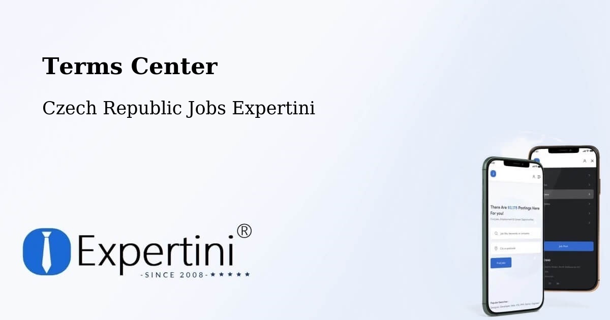 Terms of Service – Český Brod - Czech Republic Jobs Expertini